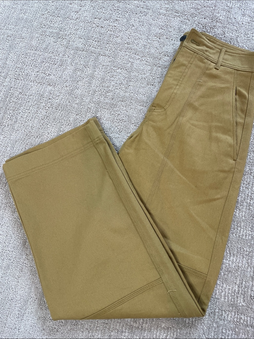 Zara Tan Wide Leg Women's Pants